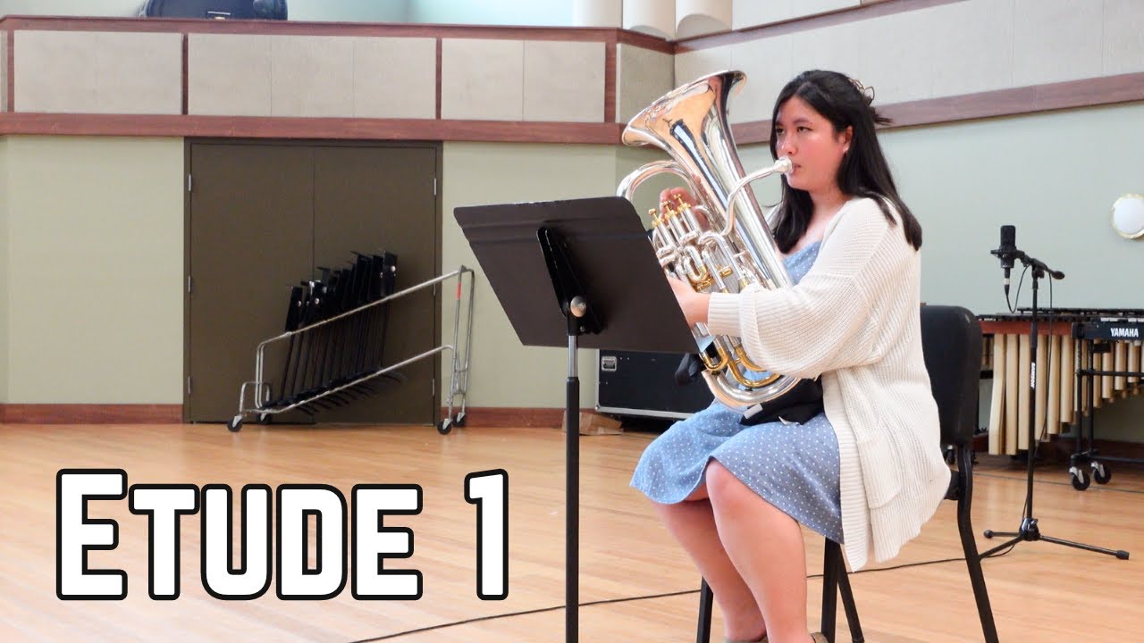 Euphonium Etude 1 - Voxman Selected Studies Ab Major - Vivace
