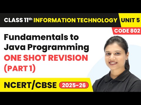 Class 11 Information Technology Book Overview Course Code 802