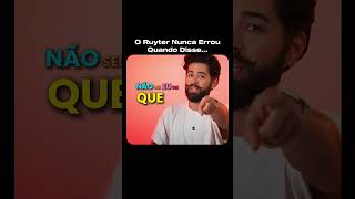 Ruyter nunca errou... #ruyter #dinheiro #mulher