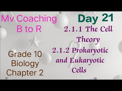 Grade 10 - Biology, Chapter 2,Day 2 1, Topic 2.1.1 & 2.1.2