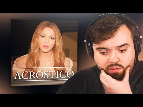 REACCIONANDO A ''ACRÓSTICO'' - SHAKIRA