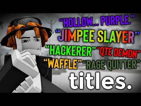 So I tried to get EVERY Jump Showdown achievement titles..