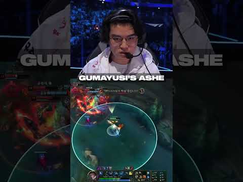 Proview màn hình của Gumayusi cầm Ashe bắn cháy máy