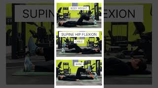Check out these options for Strengthening your hip Flexor!