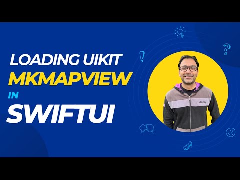 Loading UIKit MKMapView in SwiftUI App & Handle Delegate Methods