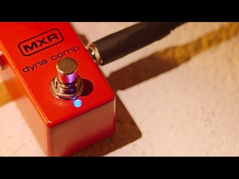 Педаль гитарных эффектов Педаль эффектов DUNLOP M291 MXR DYNA COMP MINI