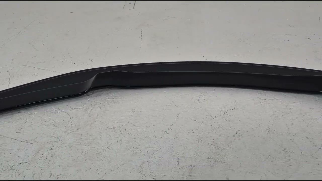 BMW 3-sarja E90/E91 2005–2011 MP-Style etupuskurin lip-spoileri (E90 M-Sport 2008-2011, kiiltävän musta) Video 1
