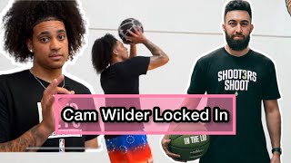 Rod Wave Elite Coach Cam Wilder Locked In! Shooting Workout With NBA Trainer | Ryan Razooky