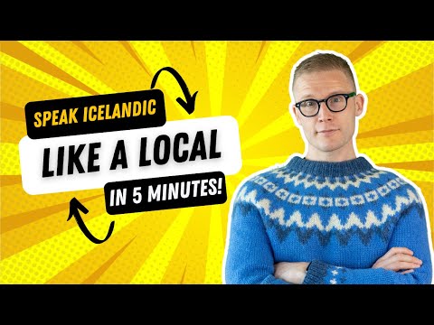 🇮🇸 5 Must-Know Icelandic Phrases for Travelers (2024) | 5 min