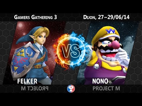 [GG3] L¼F - Nono (Wario) Vs. Felker (Link) - Project M
