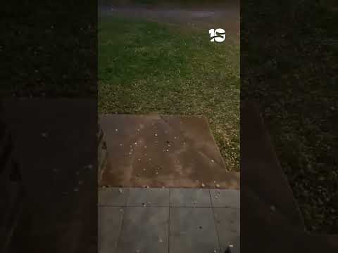⛈️ Impactante caída de granizo en Córdoba