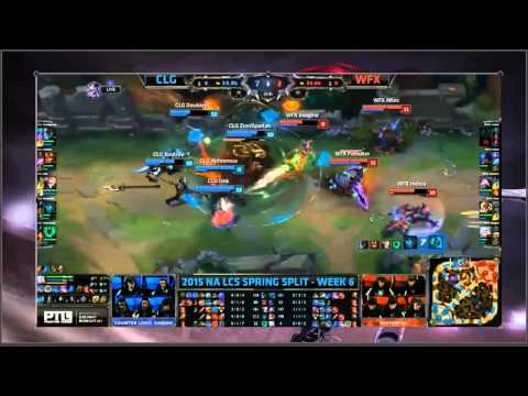 NA LCS CLG vs WFX Game 2 Highlights Lol tv