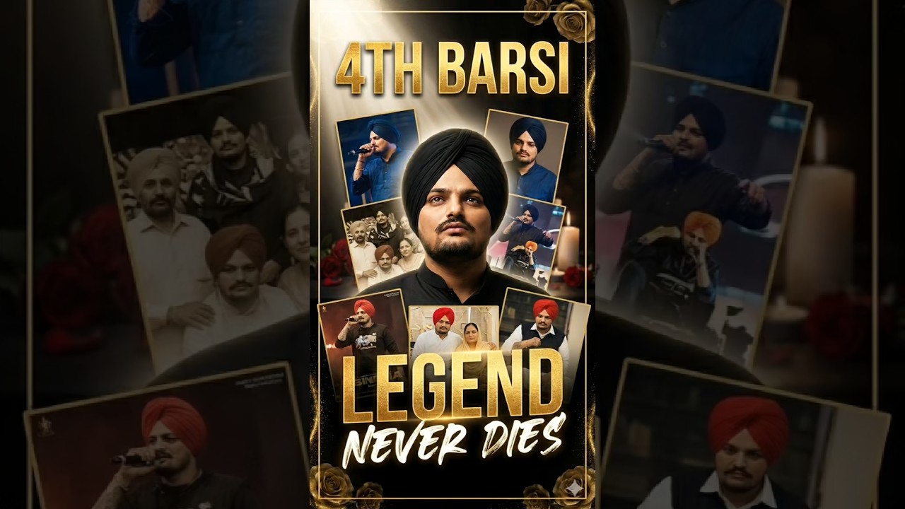 Sidhu Moose Wala 4th Barsi Tribute 🕊️ | Legend Never Dies#shorts #sidhumoosewala #shortsfeed