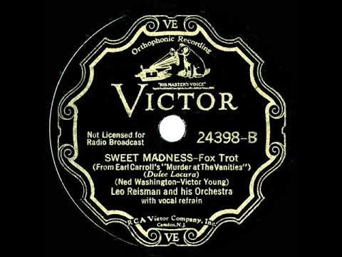 1933 Leo Reisman - Sweet Madness (Vivien Ruth, vocal)