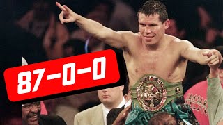 Legacy of Julio Cesar Chavez - A Boxing Icon's Story | Professional Record 87-0-0