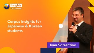 Corpus insights for Japanese & Korean students