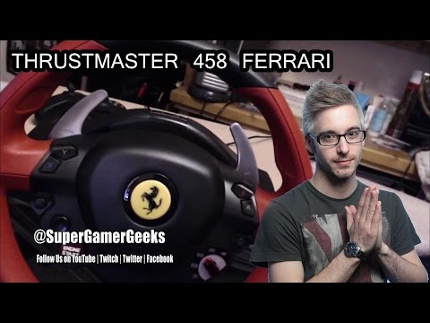 SGG - Setup and Review Thrustmaster 458 Ferrari Wheel (XboxOne)