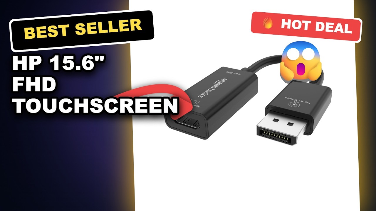 HP 15.6" FHD Touchscreen Laptop Review: Is This i7 Business Laptop Worth It? review video