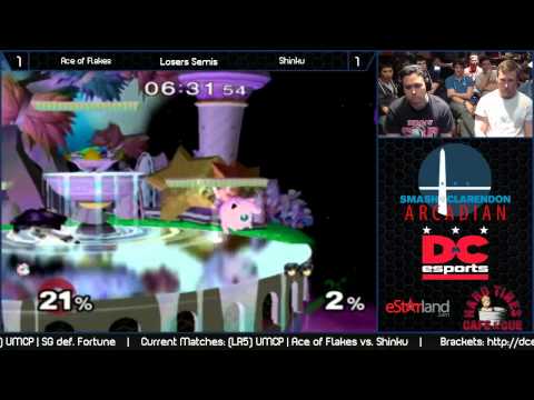 Smash @ Clarendon Arcadian LS - Ace of Flakes vs. Shinku (Read Warning In Description)