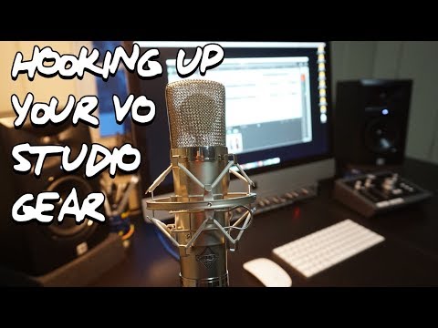 HOOKING UP YOUR FIRST STUDIO