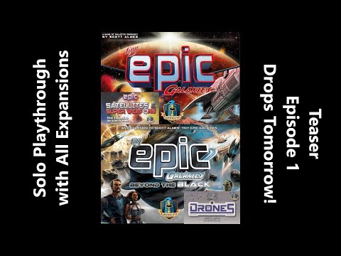 Tiny Epic Galaxies - Solo Playthrough w/ All Expansions - Teaser