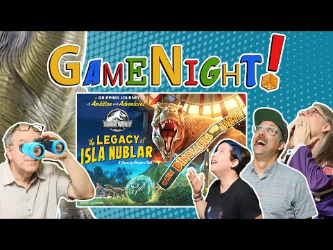 Jurassic World: The Legacy of Isla Nublar - GameNight! Se9 Ep47 - How to Play and Playthrough