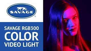 Savage RGB Color Video Light