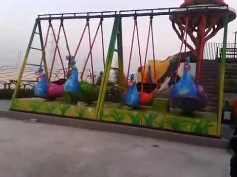 Amusement Ride Peacock Swing