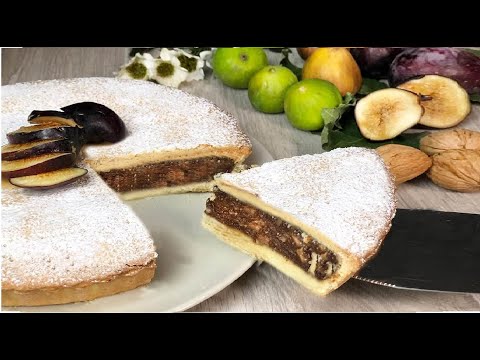 CROSTATA DI FICHI E NOCI Ricetta FACILE e GOLOSA un dolce sempre molto gradito