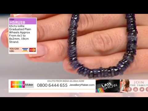 Yellow Sapphire on The Late Show (JewelleryMaker) LIVE dd/mm/yy