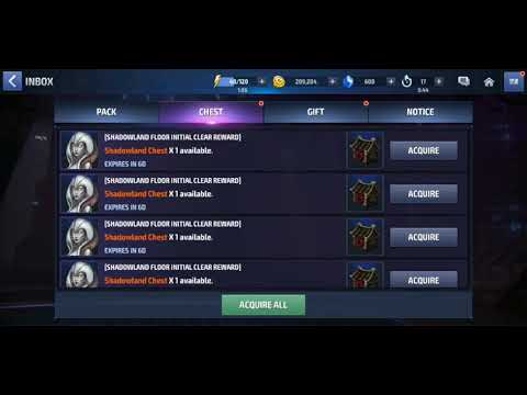 Marvel Future Fight-opening all my first clear shadowland boxes (31-70)