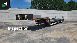 Nova K&auml;ssbohrer LB3E 3 axles NEW Lift Axle BPW poluprikolica sa niskom platformom | Slika 4 - Autoline