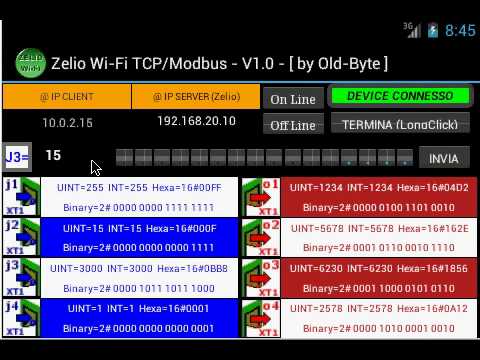 ZELIO Wi-Fi TCP/Modbus Video