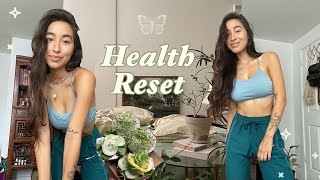 Health Reset Routine | working out, gut health, and stillness