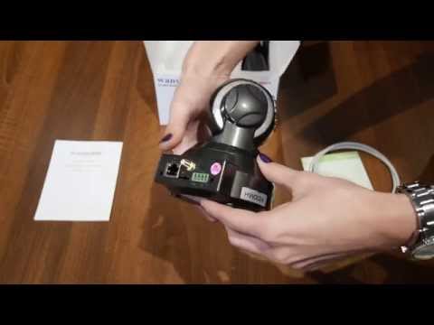 Camera IP wireless megapixel interior pantilt P2P Wanscam HW0024 - www.1cctv.ro