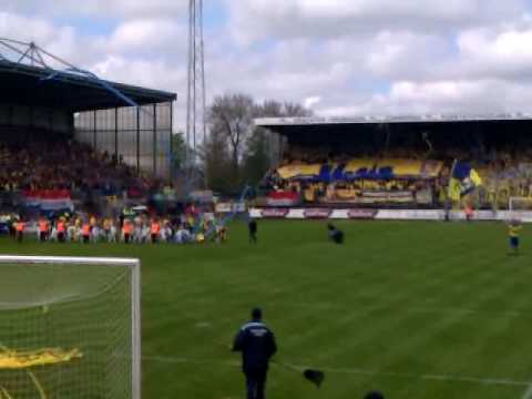 Cambuur playoffs op 9 mei 2010 tegen go ahead eagles