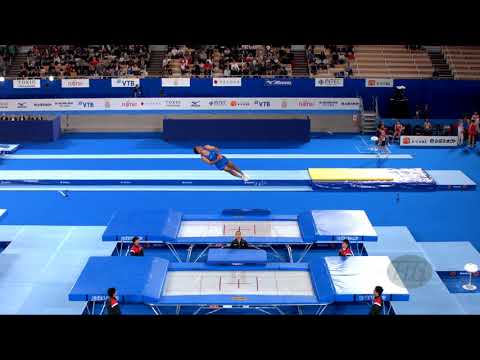 CANNONE Flavio (ITA) M - 2019 Trampoline Worlds, Tokyo (JPN) - Qualification Trampoline R2