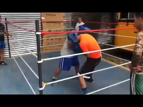 SPARRING Axel "El Pitbull" Sánchez (Boxeo profesional Guatemala)