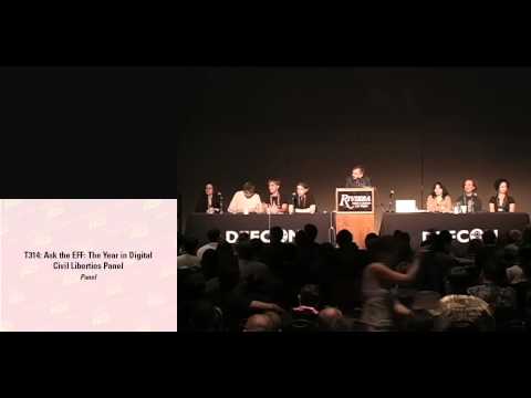 DEF CON 16 Hacking Conference Presentation By Panel - Ask the EFF - Video and Slides