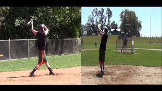 preview picture of video 'Brad Jackson (Pikesville HS 2016) -- Reisterstown Stallions Batting Practice September 27 2014'
