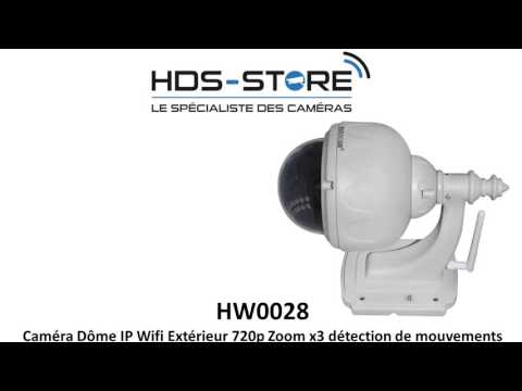 [PRESENTATION VIDEO] Wanscam hw0028 V2 Onvif zoom x3 caméra dôme ip extérieur Haute définition 720p