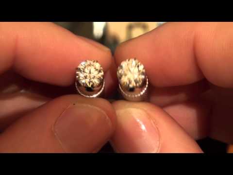 Round Brilliant's: 1.28ct H SI1 & 1.33ct J VS2