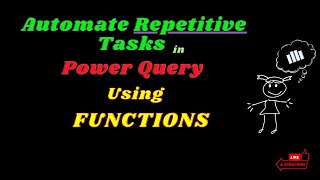 Automate Repetitive Tasks in EXCEL (using Power Query)