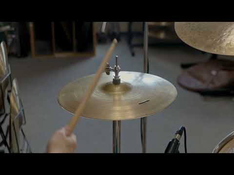 Vintage Zildjian 14" Thin Hi Hat Cymbals 706g 729g image 14