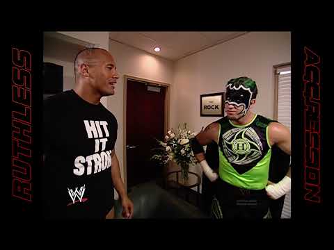 The Rock & The Hurricane Backstage Segment | WWE RAW (2003)