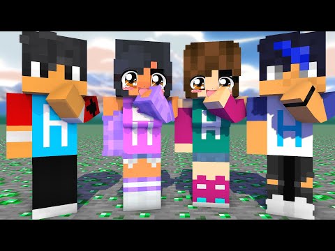 MONSTER SCHOOL:SKIRRI DANCE APHMAU HEEKO SHIRT AND FRIENDS- MINECRAFT ANIMATION