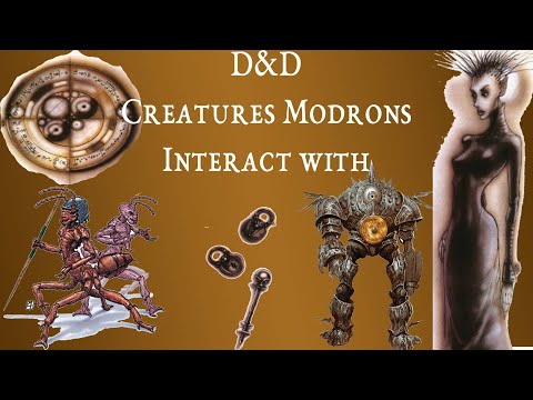 D&D Important Creatures in Modron Society