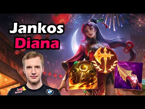 G2 Jankos Diana jungle Full game - League of legends Patch 12.12