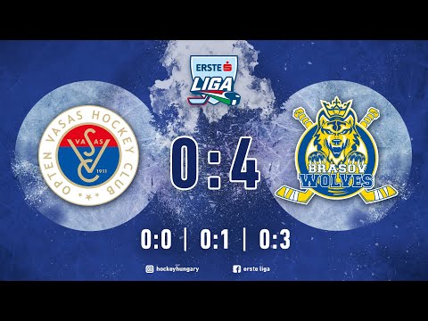 Összefoglaló EL 11 - OPTEN VASAS HC - CORONA BRASOV WOLVES 0:4 20201002