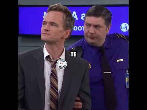 Cuando intentas proponer matrimonio en el aeropuerto... pero eres Barney Stinson 💍😂